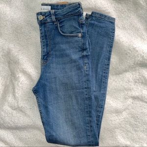 Zara High Rise Super Skinny Jeans